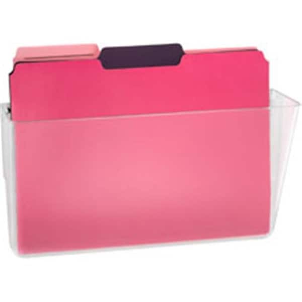 Officemate Officemate OIC21434CT Plastic Wall File; Clear OIC21434CT - main